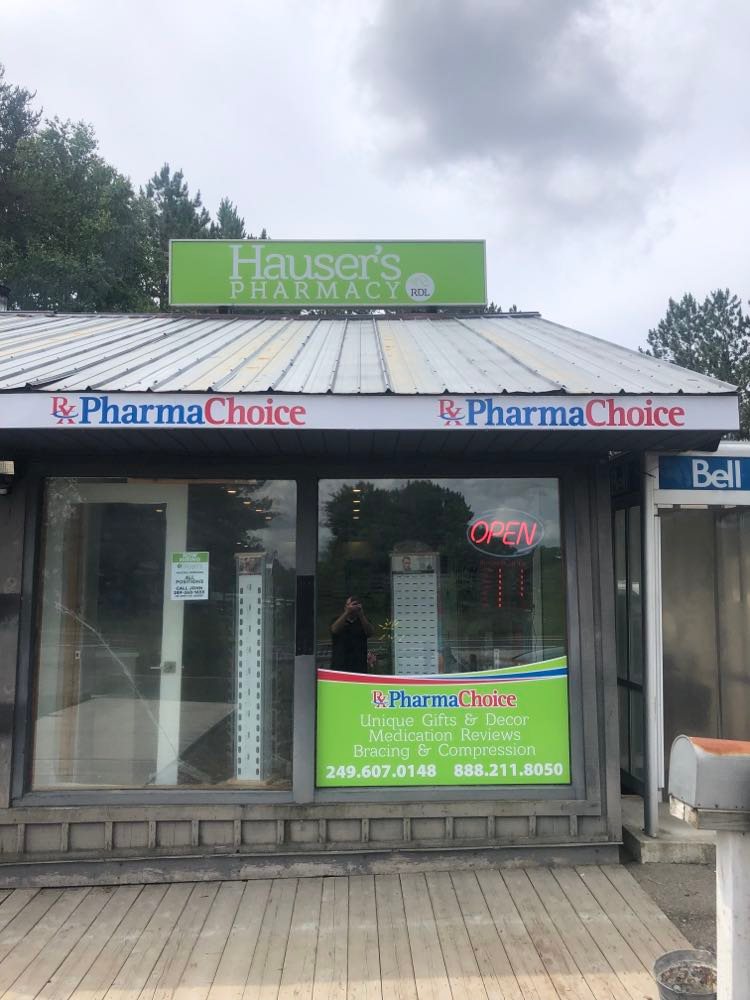 Hausers Pharmacy-MacTier | 21 High St Unit #4, MacTier, ON P0C 1H0, Canada | Phone: (249) 607-0148