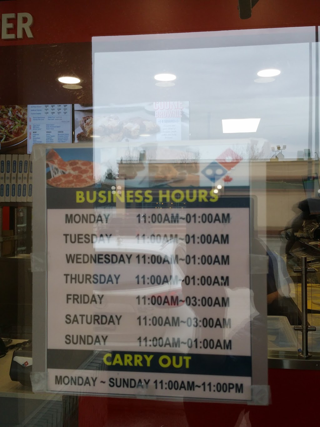 Dominos | 420 Riverbend Square NW, Edmonton, AB T6R 2X2, Canada | Phone: (780) 496-9917