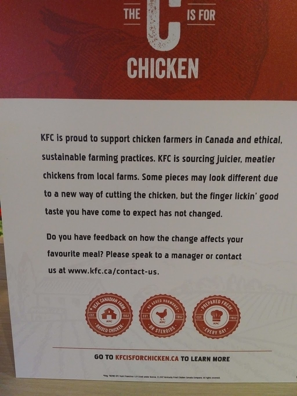 KFC | 27 High St, Bridgewater, NS B4V 1V8, Canada | Phone: (902) 543-5717