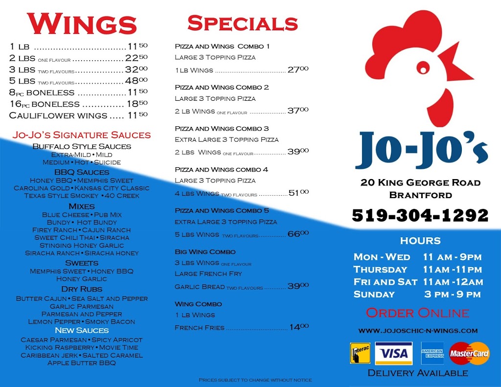 Jo-Jo’s | 554 Norfolk St N, Simcoe, ON N3Y 3P9, Canada | Phone: (519) 426-5335