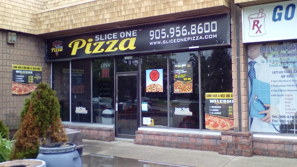 Slice One Pizza | 4025 Brandon Gate Dr #5, Mississauga, ON L4T 3Z9, Canada | Phone: (905) 956-8600