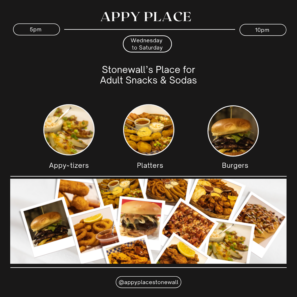 Appy Place Lounge | 363 Main St, Stonewall, MB R0C 2Z0, Canada | Phone: (204) 467-9890