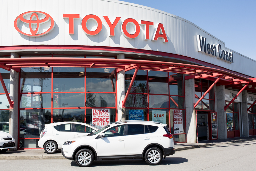 West Coast Toyota | 19950 Lougheed Hwy, Pitt Meadows, BC V3Y 2S9, Canada | Phone: (604) 465-9146