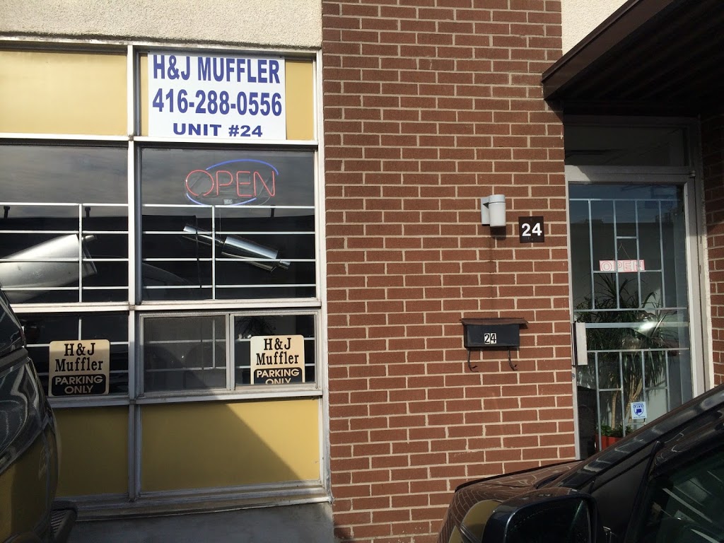 H & J Muffler | 140 Midwest Rd Unit 24, Scarborough, ON M1P 3B3, Canada | Phone: (416) 288-0556