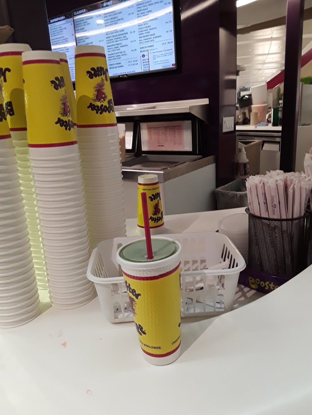 Booster Juice | Unit #EB2040 Terminal #1, Level, #2, Toronto, ON L5P 1B2, Canada | Phone: (905) 672-8484