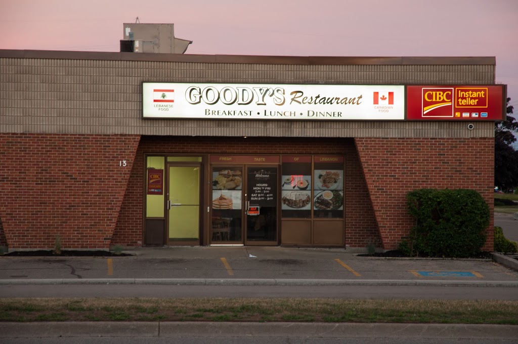 Goodys Restaurant | 485 Silvercreek Pkwy N #13, Guelph, ON N1H 7K5, Canada | Phone: (519) 837-2443