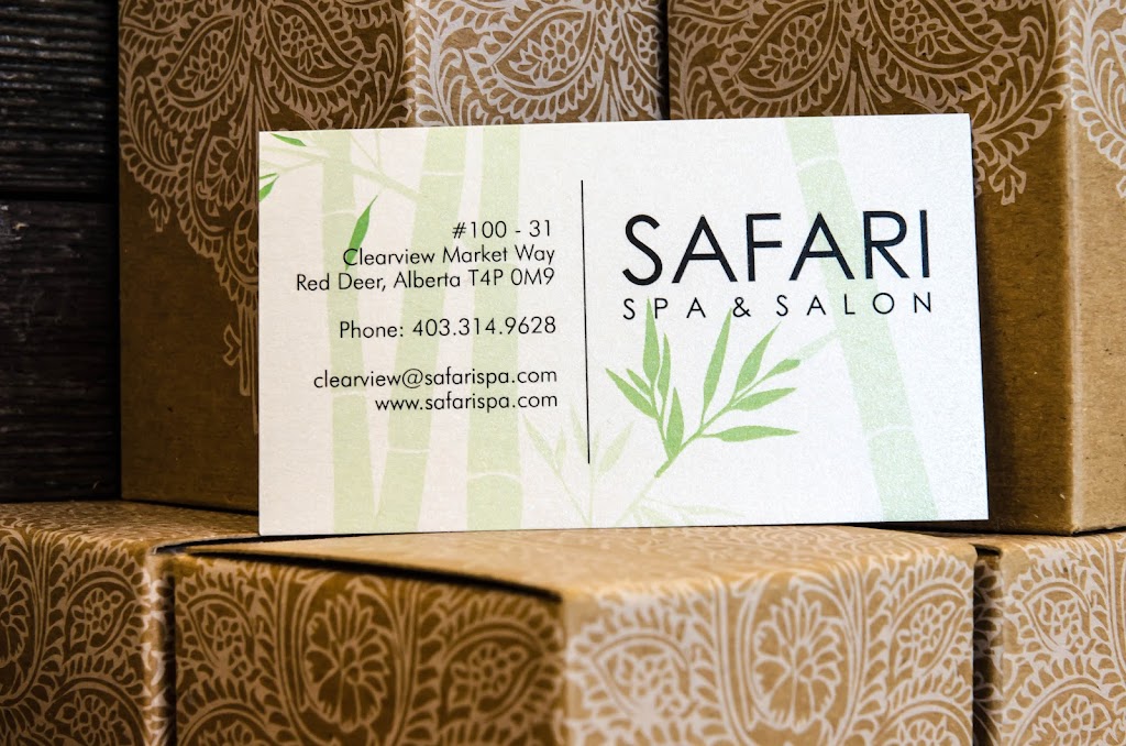 Safari Spa and Salon | 31 Clearview Market Way #100, Red Deer, AB T4P 0N1, Canada | Phone: (403) 314-9628
