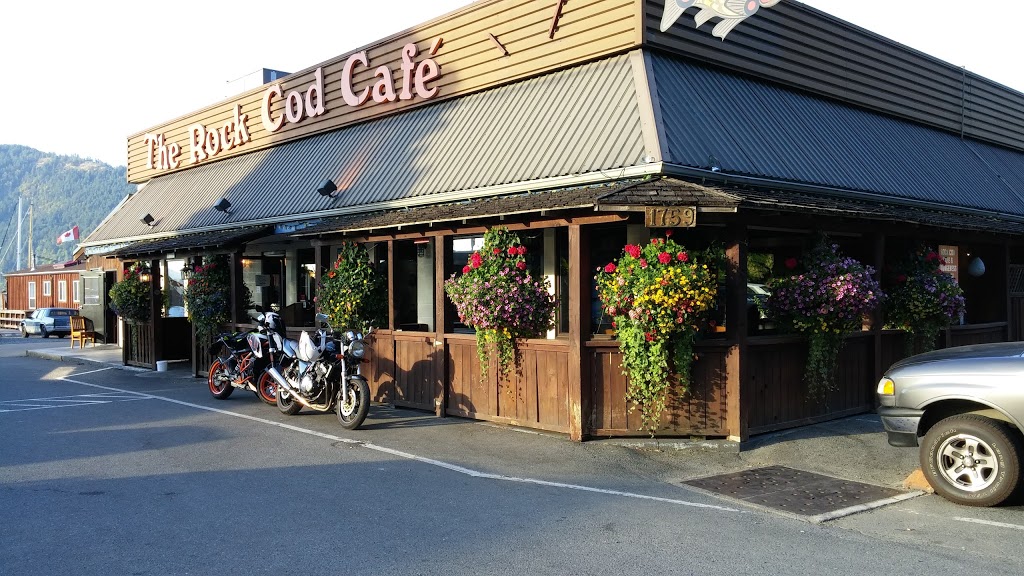 Rock Cod Cafe | 1759 Cowichan Bay Rd #4, Cowichan Bay, BC V0R 1N0, Canada | Phone: (250) 746-1550