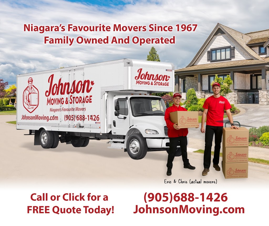 Johnson Moving & Storage | 170 Hartzel Rd #5, St. Catharines, ON L2P 1P1, Canada | Phone: (905) 688-1426