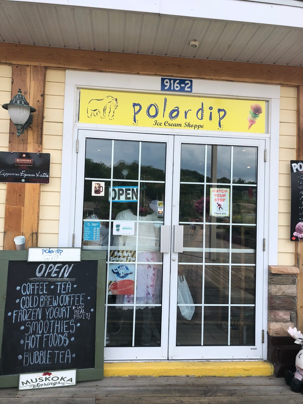 PolarDip Ice Cream Shoppe | 916 Bay St Unit #2, Gravenhurst, ON P1P 1Z9, Canada | Phone: (705) 812-7668