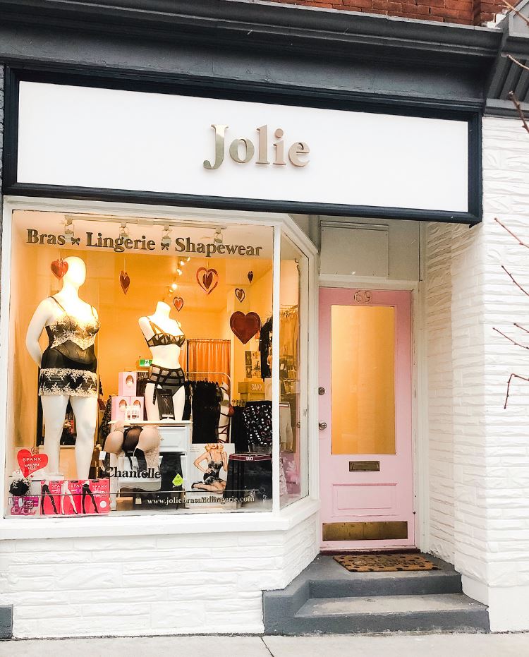 Jolie Bras and Lingerie | 69 Dickson St, Cambridge, ON N1R 7A5, Canada | Phone: (519) 721-9688