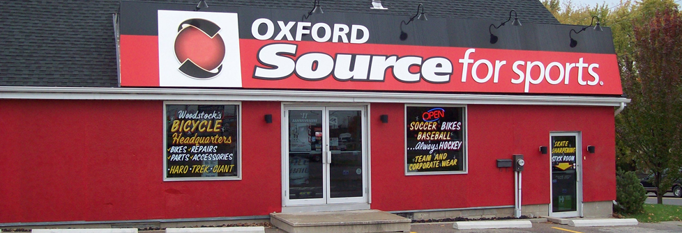 Oxford Source For Sports | 290 Norwich Ave, Woodstock, ON N4S 3V9, Canada | Phone: (519) 537-7801