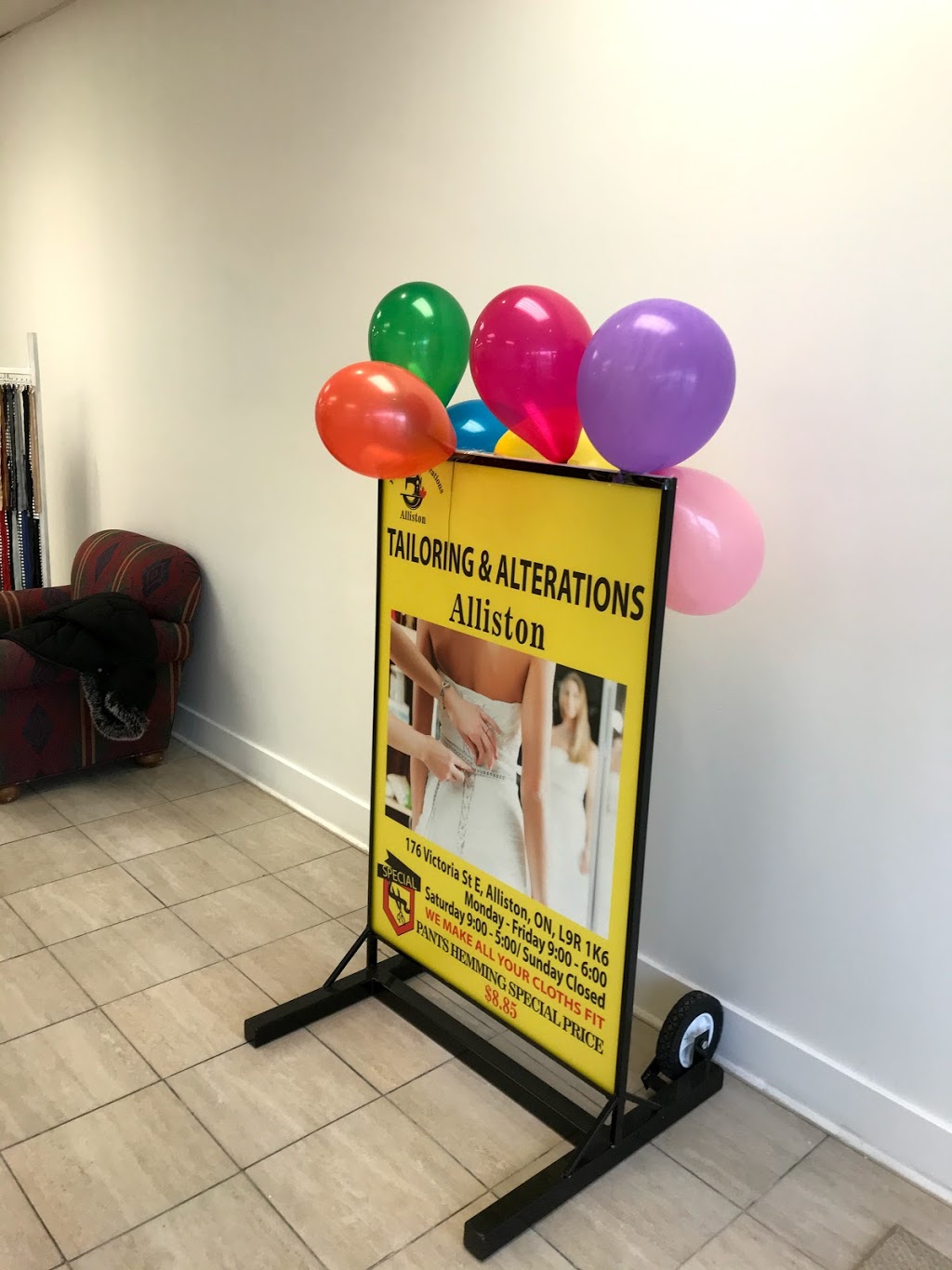 Alliston Tailoring & Alterations | 176 Victoria St E, Alliston, ON L9R 1K6, Canada | Phone: (705) 250-8500