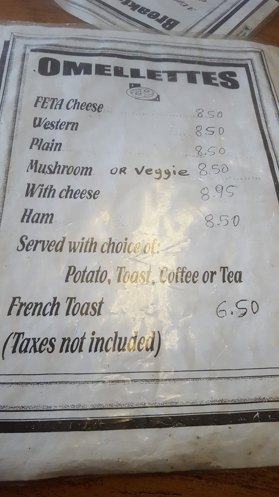 Jimmys Restaurant | 1014 Concession Road 5 at Hwy 9, Palgrave, ON L0N 1P0, Canada | Phone: (519) 940-0354