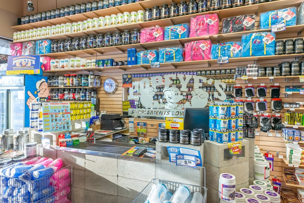 Popeyes Supplements Ottawa Barrhaven | 3763 Strandherd Dr Unit B, Nepean, ON K2J 4B1, Canada | Phone: (613) 823-8282