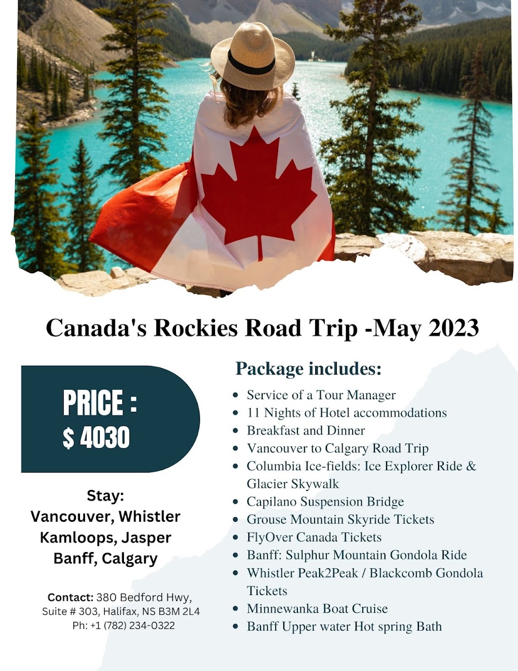 Travelportal Travel Inc. | 380 Bedford Hwy Suite 303, Halifax, NS B3M 2L4, Canada | Phone: (782) 234-0322