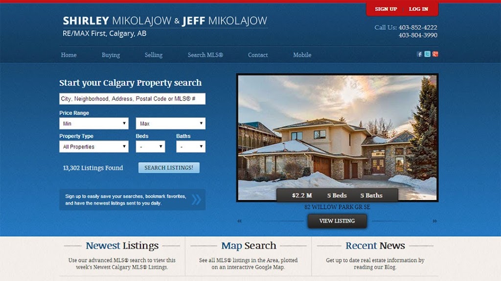 RE/MAX First: Jeff Mikolajow | 8820 Blackfoot Trail SE #115, Calgary, AB T2J 3J1, Canada | Phone: (403) 852-4222