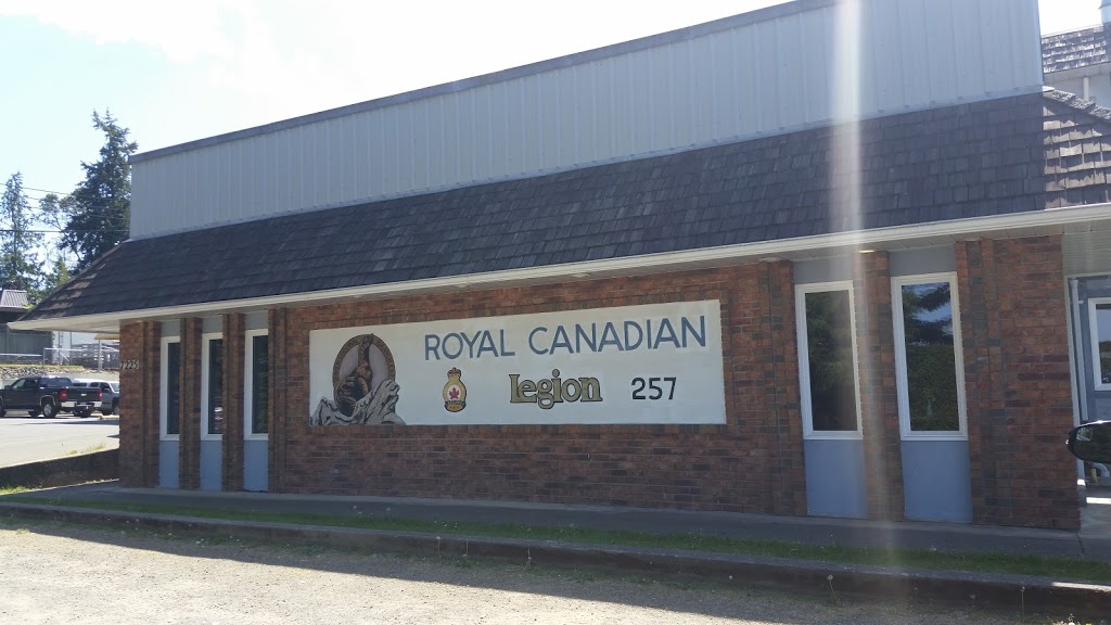 Royal Canadian Legion Branch 257 | 7227 Lantzville Rd, Lantzville, BC V0R 2H0, Canada | Phone: (250) 390-2841