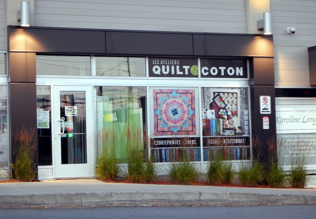 Ateliers Quilt & Coton | 110 Rue Georges, Gatineau, QC J8M 1A2, Canada | Phone: (819) 617-6777
