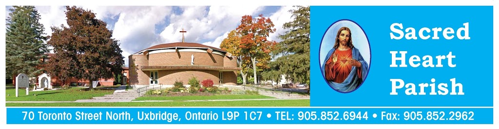 Sacred Heart Roman Catholic Church | 70 Toronto St N, Uxbridge, ON L9P 1C7, Canada | Phone: (905) 852-6944