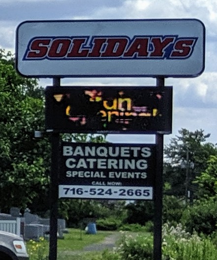 Solidays Restaurant | 6935 Ward Rd, Niagara Falls, NY 14304, USA | Phone: (716) 524-2665