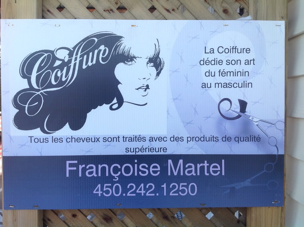 Coiffure Francoise Martel | hair care | 339 Chemin Knowlton, Knowlton, QC J0E 1V0, Canada | 4502421250 OR +1 450-242-1250
