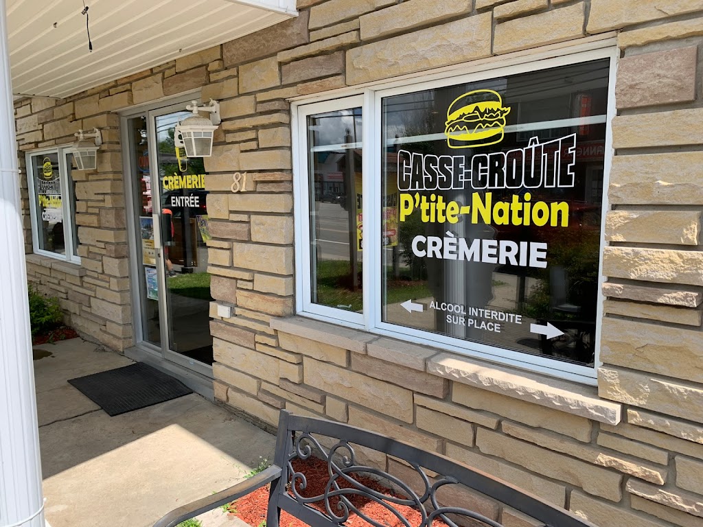 Casse-Croûte Ptite-Nation (Petite-Nation) | 81 Rue Principale, Chénéville, QC J0V 1E0, Canada | Phone: (819) 428-7848