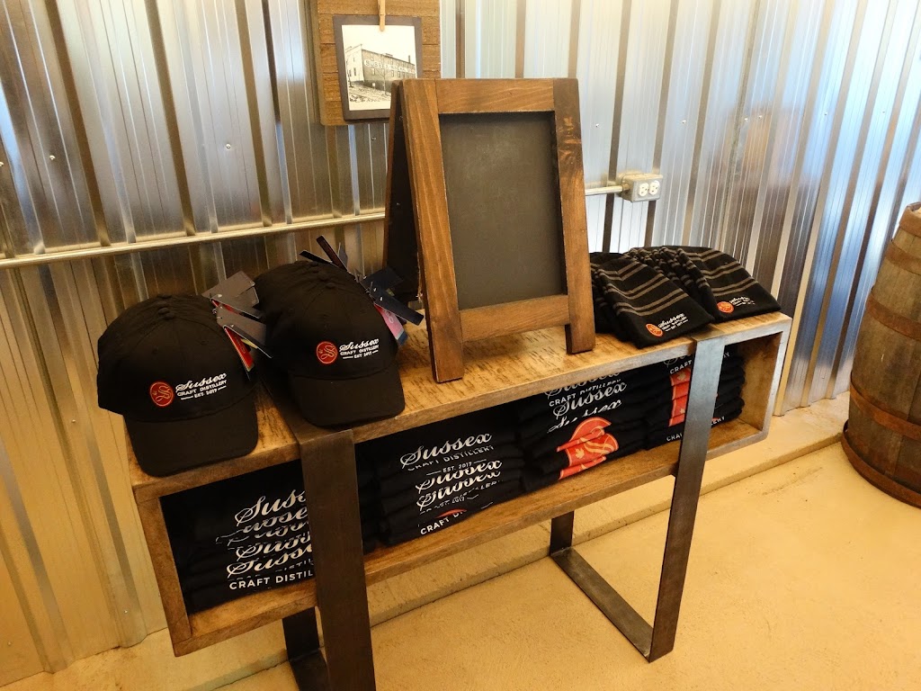 Sussex Craft Distillery | 119 Cougle Rd, Sussex Corner, NB E4E 2S5, Canada | Phone: (506) 433-2800