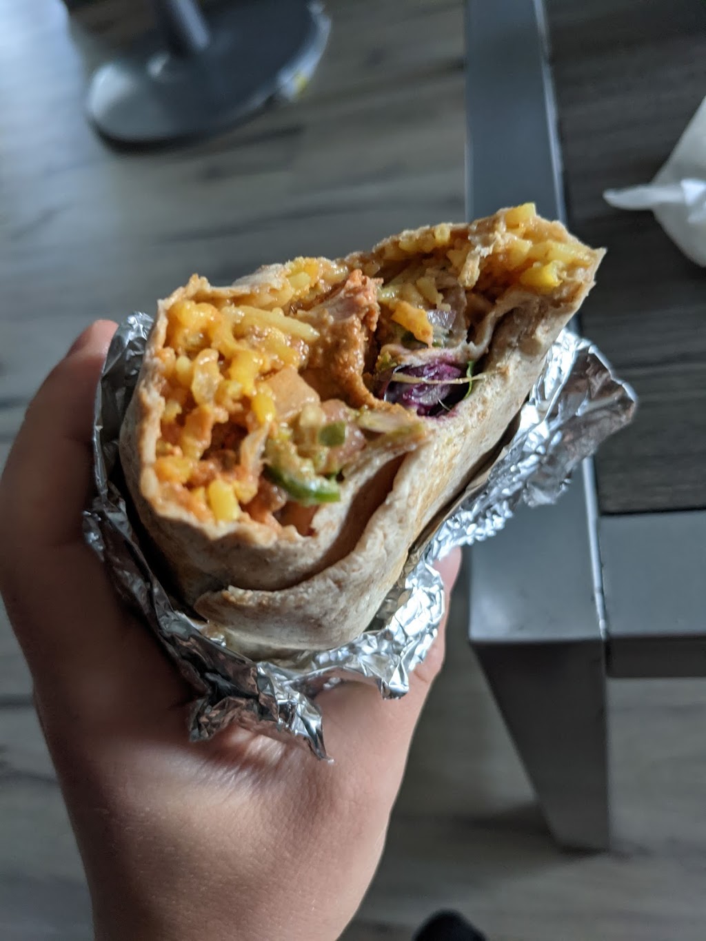 Twisted Indian Wraps Waterloo | 247 King St N Unit 1A, Waterloo, ON N2J 2Y8, Canada | Phone: (226) 647-5500
