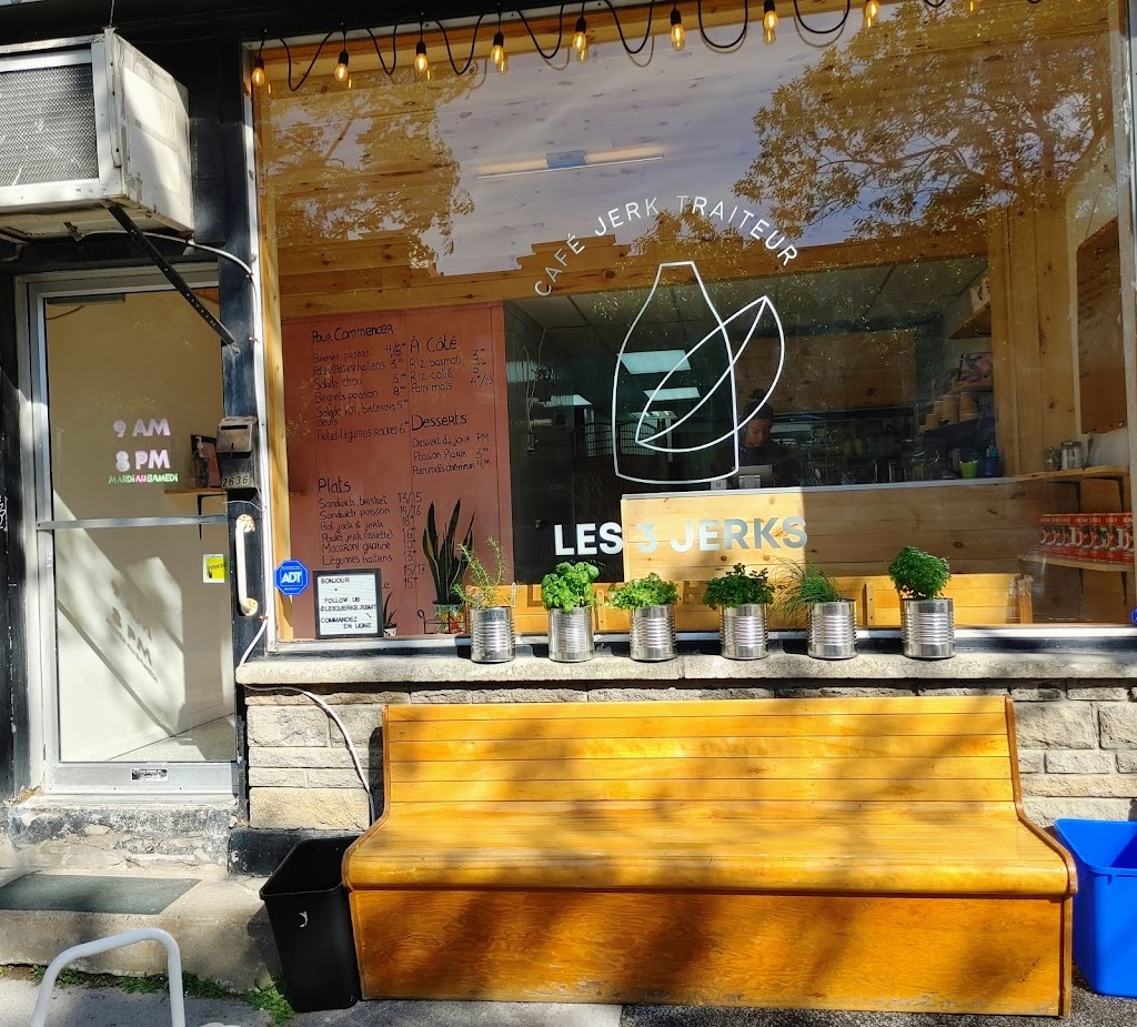 Plaisance Café & Traiteur anciennement Les 3 Jerks | 2636 Rue de Bellechasse, Montréal, QC H1Y 1J3, Canada | Phone: (438) 380-4949