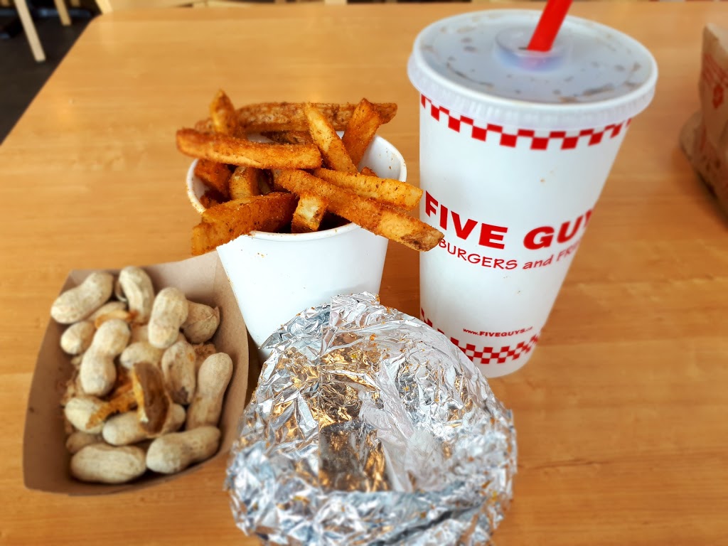 Five Guys | 2150 Burnhamthorpe Rd W, Mississauga, ON L5M 4Z5, Canada | Phone: (905) 608-8484