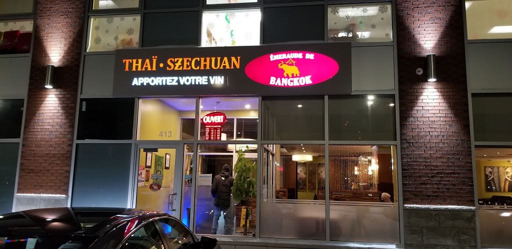 Restaurant Emeraude Bangkok | 413 Avenue Bourke, Dorval, QC H9S 3W8, Canada | Phone: (514) 538-6628