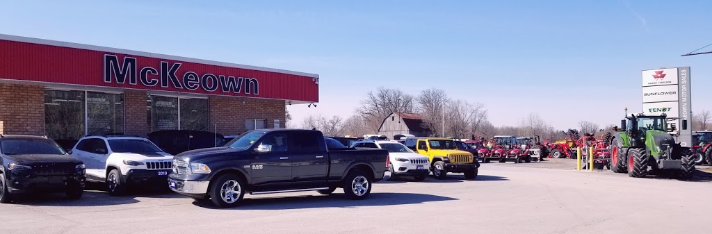 McKeown Motor Sales | 2589 Spring Brook Rd, Springbrook, ON K0K 3C0, Canada | Phone: (800) 465-9297