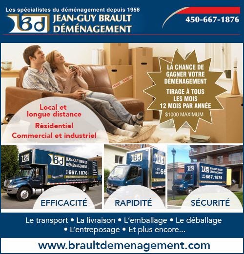 Brault Déménagement | 25 Avenue du Pacifique, Laval, QC H7N 3X6, Canada | Phone: (450) 667-1876