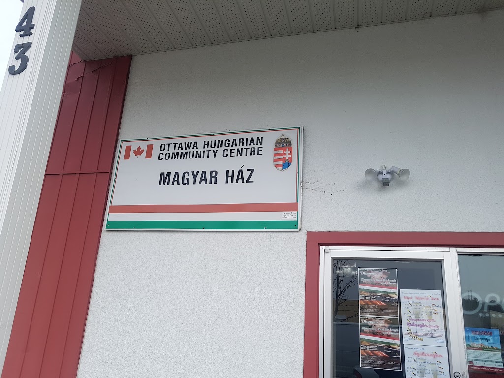 Ottawa Hungarian Community Centre | 43 Capital Dr, Nepean, ON K2G 0E7, Canada | Phone: (613) 225-8754