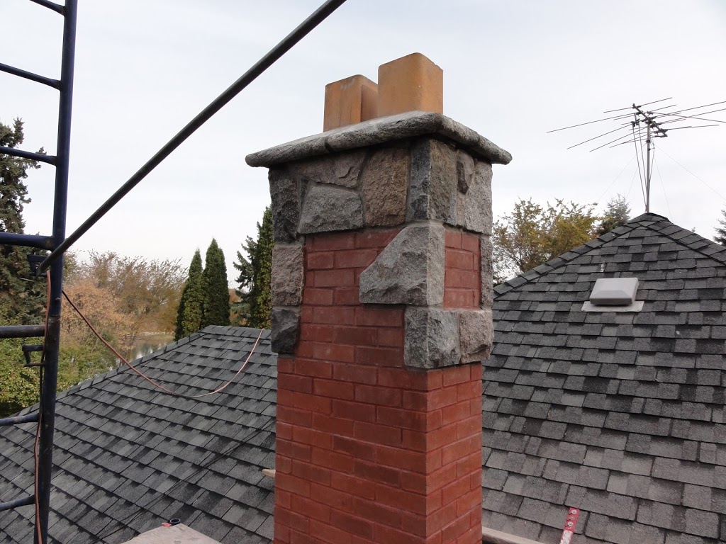 Oceanview Stone and Fireplace | 1019 Damelart Way, Brentwood Bay, BC V8M 1H7, Canada | Phone: (778) 772-1845
