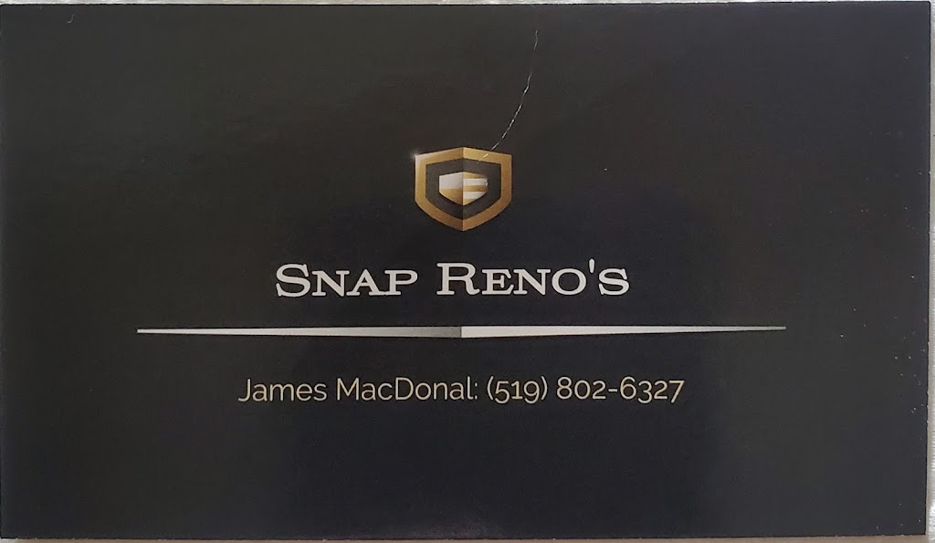 Snap Renos | 913 Norfolk County Rd 19 E, Wilsonville, ON N0E 1Z0, Canada | Phone: (519) 802-6327