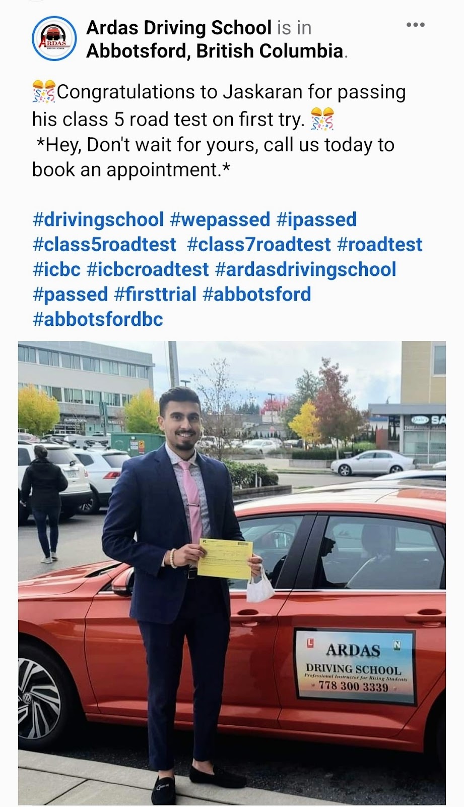 Class 5/7 Driving School | 2830 Bourquin Crescent W, Abbotsford, BC V2S 5N8, Canada | Phone: (778) 300-3339