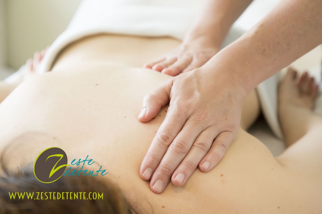 Zeste Détente - Services de Massothérapie | 1480 Boulevard Louis-XIV local 103, Québec, QC G2L 1M3, Canada | Phone: (418) 255-7727