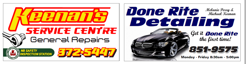 Keenans Service Center | 417 Scott Rd, River Glade, NB E4Z 3P2, Canada | Phone: (506) 372-5447