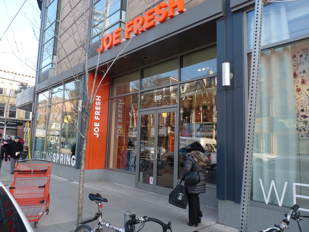 Joe Fresh | 589 Queen St W Unit 4, Toronto, ON M5V 2B7, Canada | Phone: (416) 361-6342