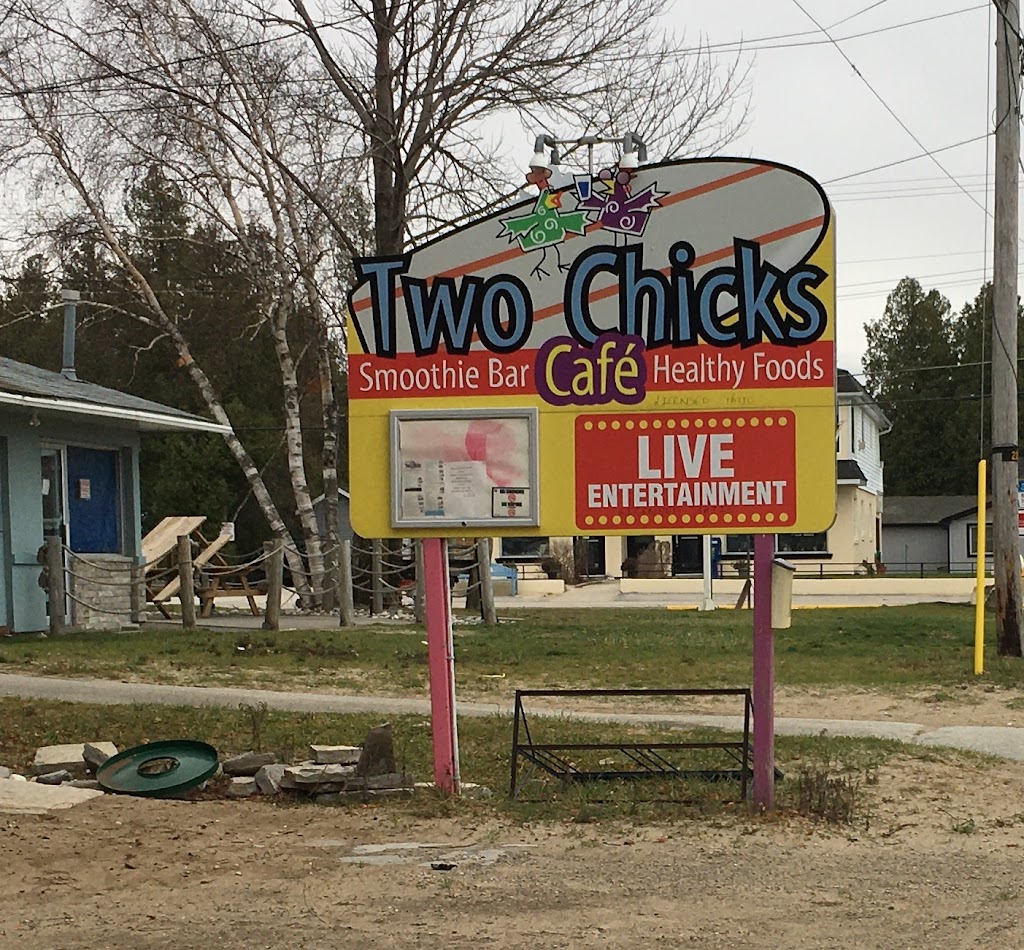 Two Chicks Cafe,Smoothie Bar & L.L.B.O | cafe | 7 2nd Ave N, Sauble Beach, ON N0H 2G0, Canada | 5194229988 OR +1 519-422-9988