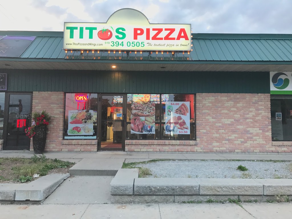 Titos Pizza | 47 Northumberland St, Ayr, ON N0B 1E0, Canada | Phone: (519) 394-0505