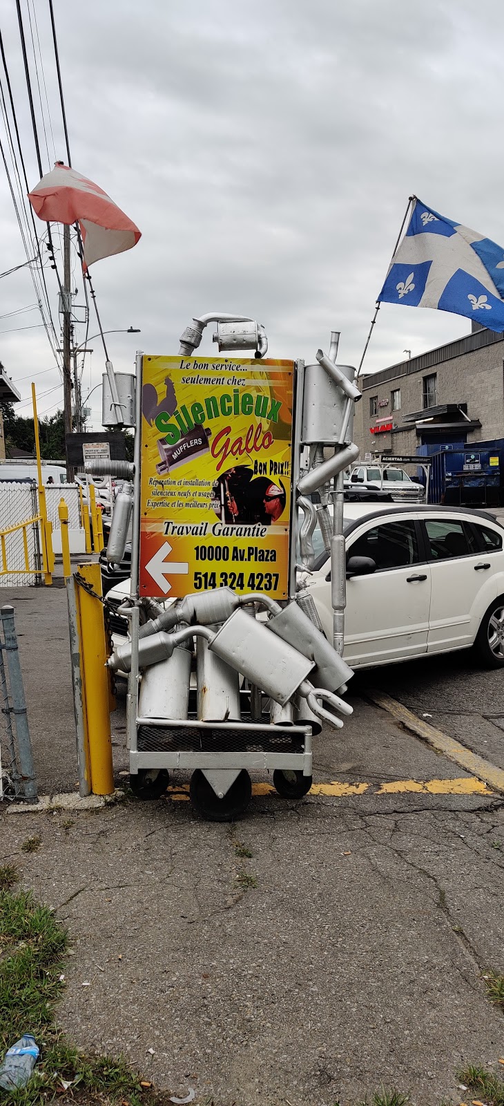 Silencieux Gallo Mufflers Inc | 10000 Av. Plaza, Montréal-Nord, QC H1H 4L6, Canada | Phone: (514) 324-4237