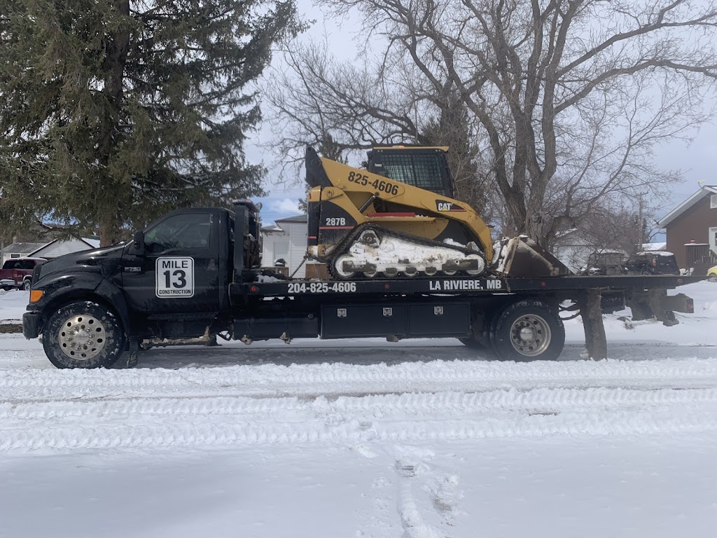 Mile 13 Construction | 180 Broadway St, La Rivière, MB R0G 1A0, Canada | Phone: (204) 825-4606