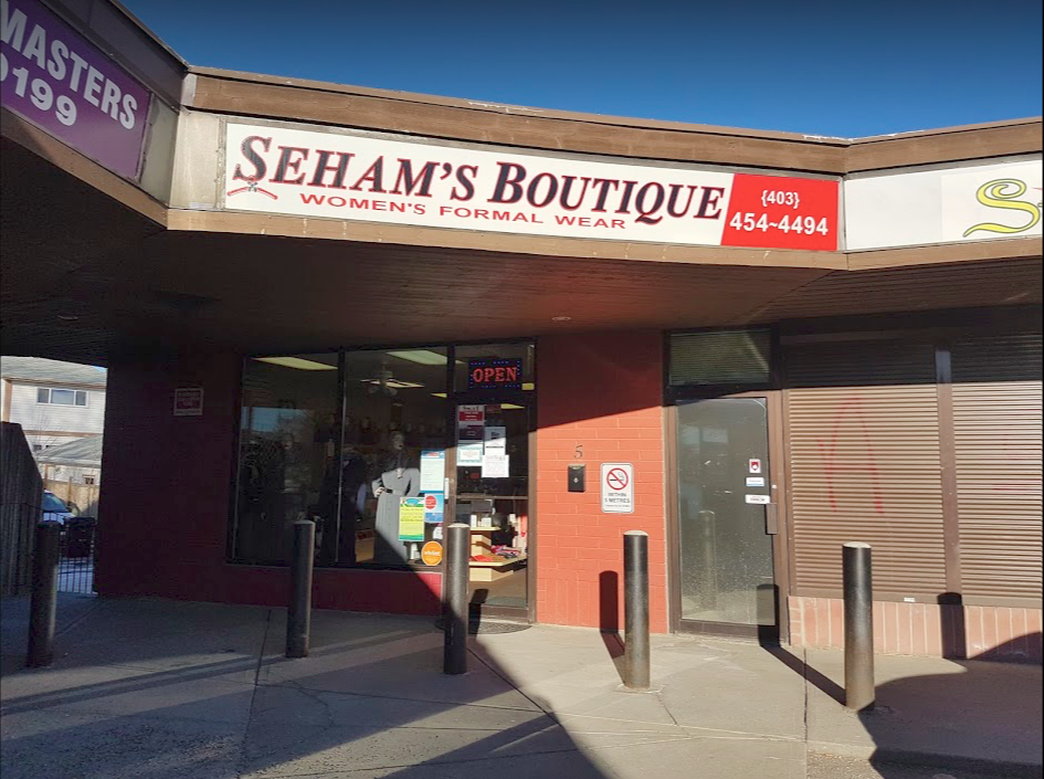 SEHAMS BOUTIQUE LTD | 5-6815 Temple Dr NE, Calgary, AB T1Y 5N4, Canada | Phone: (403) 454-4494