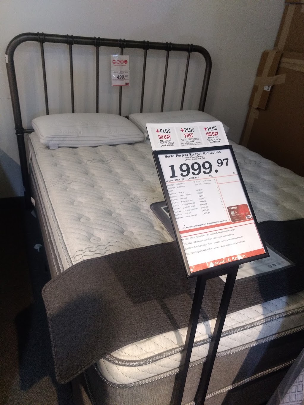 The Brick Mattress Store | 643 Kingston Rd, Pickering, ON L1V 3N7, Canada | Phone: (905) 839-7666
