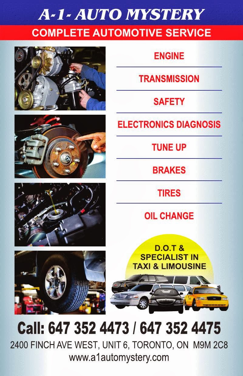 A-1 Auto Mystery | 6-2400 Finch Ave W, North York, ON M9M 2C8, Canada | Phone: (647) 292-5727