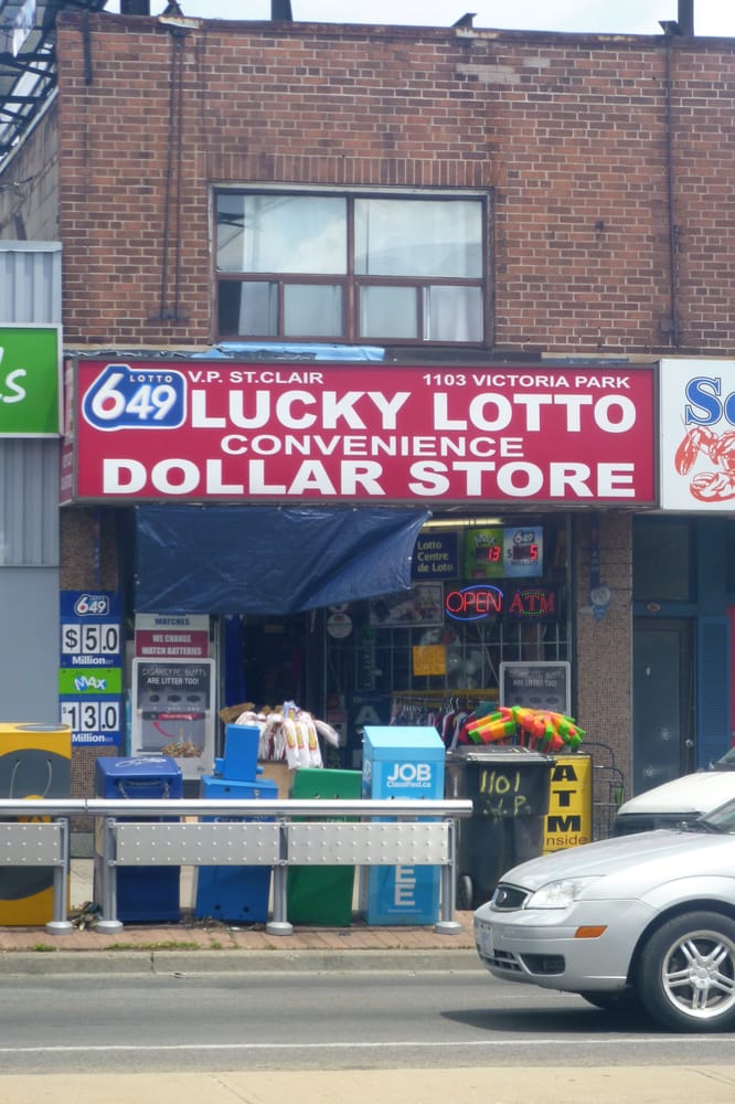 Lucky Lotto Convenience Dollar Store | 1103 Victoria Park Ave, Scarborough, ON M4B 2K2, Canada