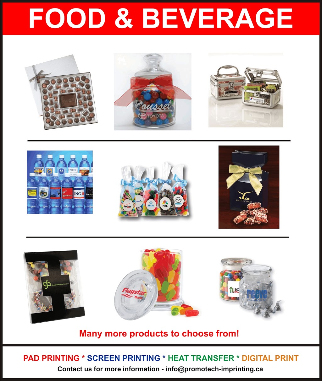Promotech Custom Imprinting | 3072 192 St #10, Surrey, BC V3Z 9V2, Canada | Phone: (778) 233-8324